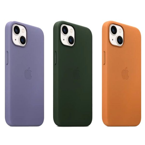 MagSafe Leather Back Case For iPhone 13 Mini